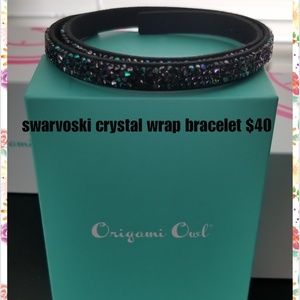 Swarvoski crystal wrap bracelet